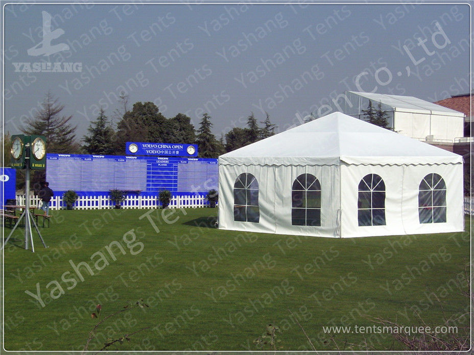 Hard ABS and Transparent Glass Wall Outdoor Aluminum Profile Car Exhibition Tent