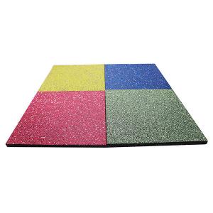China Noise Insulating Outdoor Rubber Flooring For Playgrounds 50mm Thick wholesale
