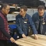 MPF-X6223 Engineered Wood Veneer Maple Figured Whole Piece Veneer For For
