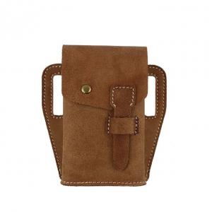 China Casual Retro Leather Outdoor Sport Phone Bag For Men wholesale