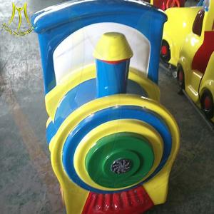 China Hansel coin operated children indoor games machine kiddie train rides wholesale