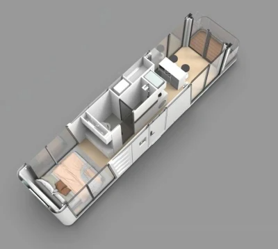 Steel Door Modular Home Vessel House Space Capsule House Tiny Homes