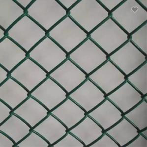 China Electro Galvanized 60mm Gi Chain Link Fencing Commercial For Sports Filed wholesale