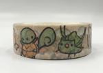 Christmas Washi Sticky Tape Waterproof Hot Melt Adhesive Peels Off Easily