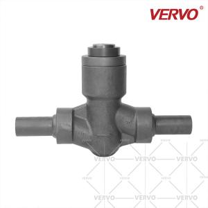 China API602 Pressure Seal Forged Steel Check Valve Nipple 1'' 25mm Piston Lift wholesale