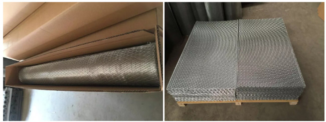 Customized Micro Hole Expanded Metal Wire Mesh For Industrial Usages