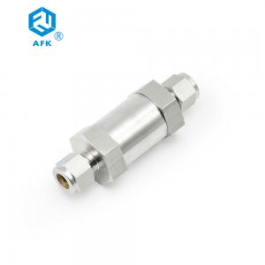 China High Pressure 316L Stainless Steel Check Valve 1/8in 1/4in 3/8in 1/2in 3/4in wholesale