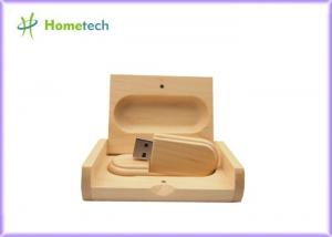 China Stick Style Wooden USB Flash Drive , USB Flash Thumb Drive 5 - 15MB / S Reading Speed wholesale
