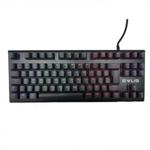 China Wireless Mechanical 87 Keyboard Mouse RGB Backlit Wired Antidust For Typewriter wholesale