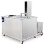 Custom Made Ultrasonic Parts Cleaner 540L / 140Gal Pneumatic Lift CE Certificati