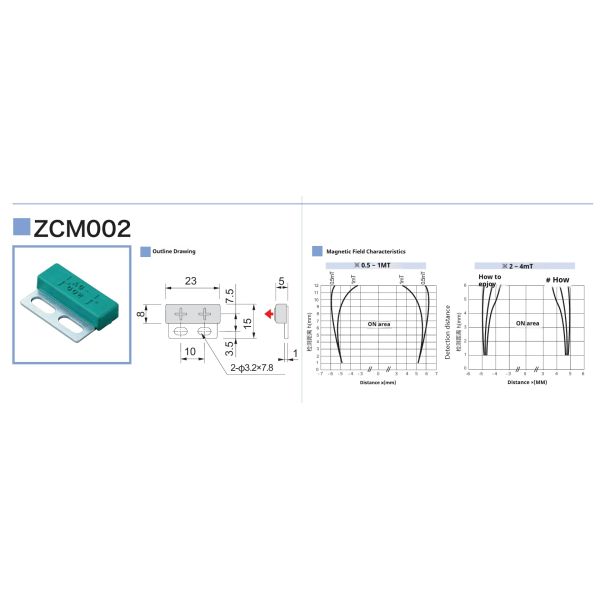 High Precision Positioning Composite Magnets for Sensor Distance Detection CNC Machine Tool Accessories