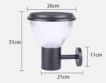High Lumen Outdoor Lighting IP65 Landscape Lighting SMD 5w LED Solar Garden