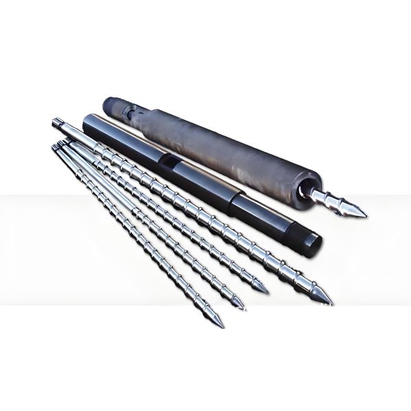 Bimetallic Injection Screw Barrel Custom Plastic Machine Replacement Parts