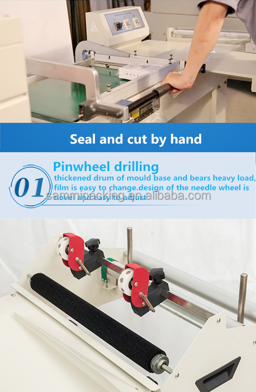 New design 2 in 1 L bar sealer L type sealing cutting machine and BS-A450 heat shrink tunnel packaging machine