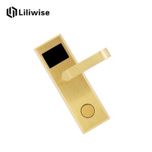 China 304 Stainless Card Access Door Lock , RFID Card Keyless Hotel Door Lock wholesale