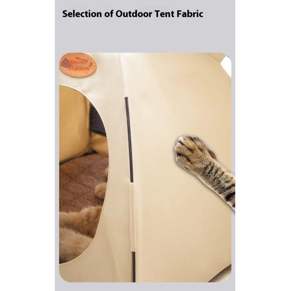 Detachable Canvas Pet Beds Portable Dog Tent House Customized