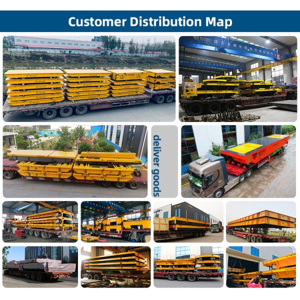 Trackless Transfer Cart with High Capacity Batteries, Advanced Control Systems, and 1-1500 Tons Load Capacity for Heavy Duty Transport
