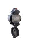 Bray BFV Flanged Type Wafer Butterfly Valves Pneumatic On Off Valve