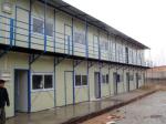 Two / Three Layer Recyling Portable Prefab Steel House For Temporary Residence
