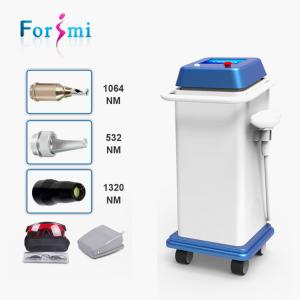 China Hot selling newest skin rejuvenation 1064nm 532nm 800w q-switch nd yag laser tattoo removal creams wholesale