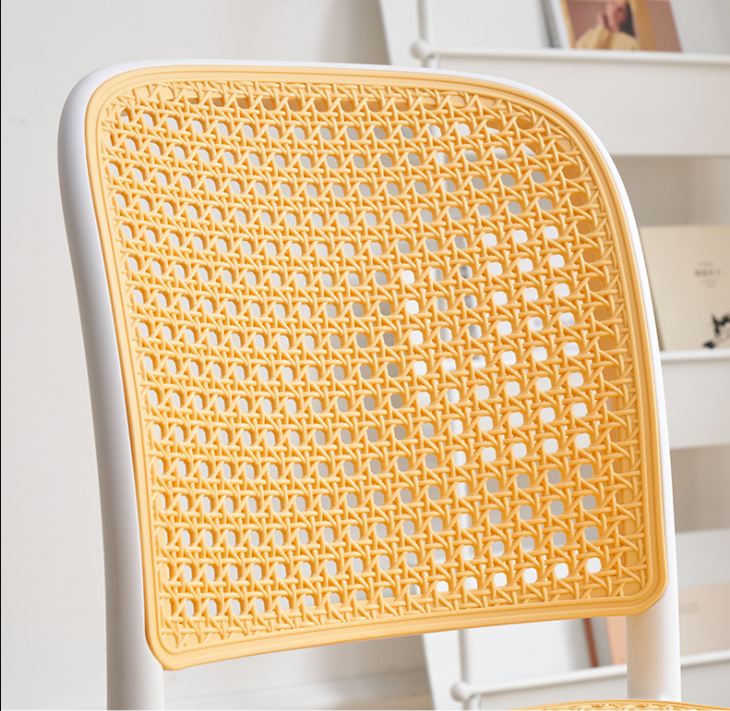 Adjustable Metal Frame Armchair Customized Metal Stacking Dining Chairs