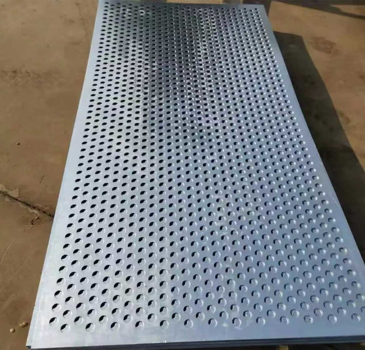 detail round hole Perforated metal galvanized steel plate