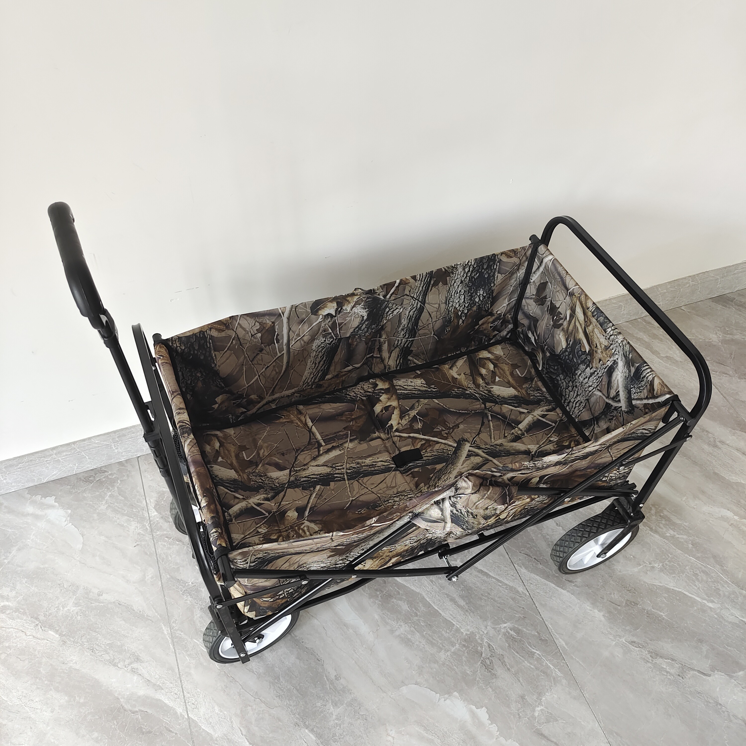 Outdoor Folding Wagon Stroller Collapsible Camping Picnic Cart