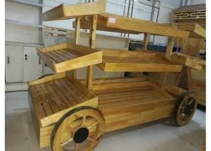 China 3 Layers Wood Storage Shelves wholesale