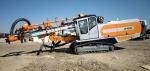 4+1 Drill Pipe Capacity Heavy Duty Single Boom DTH Integrated Rock Drill Machine