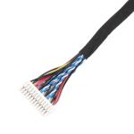 24pin MOLEX 504186-2400 30pin JAE FI-X30HL LCD LVDS Cable Assembly Length