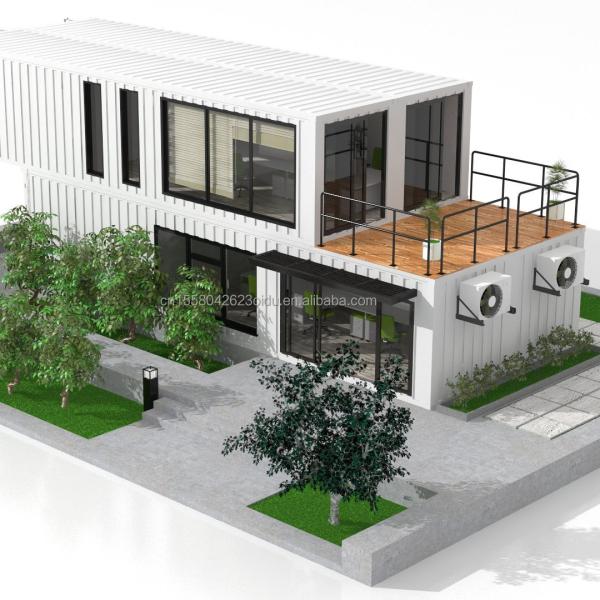 Foldable Puerto Rico Living 40ft Luxury Pack Shipping Container Casas Modulares
