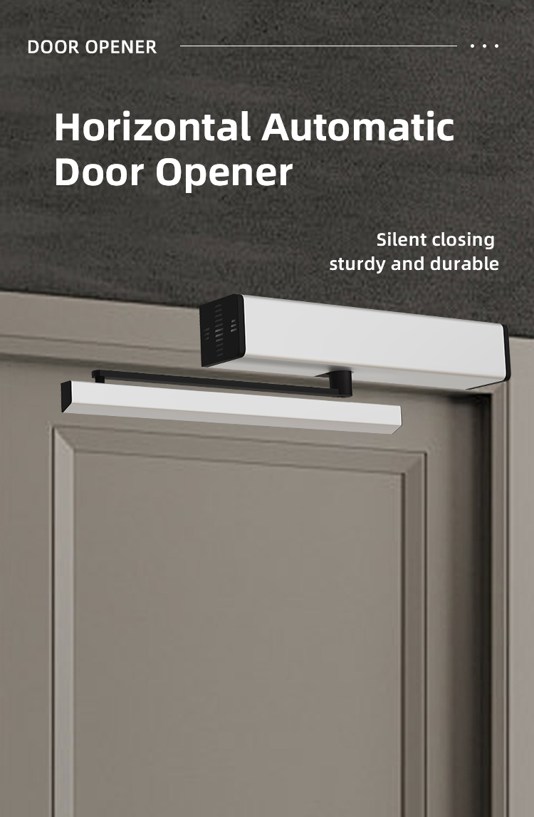Automatic Revolving Door Operator Sturdy With Pull / Push Arm Key / Card / Smartphone Access