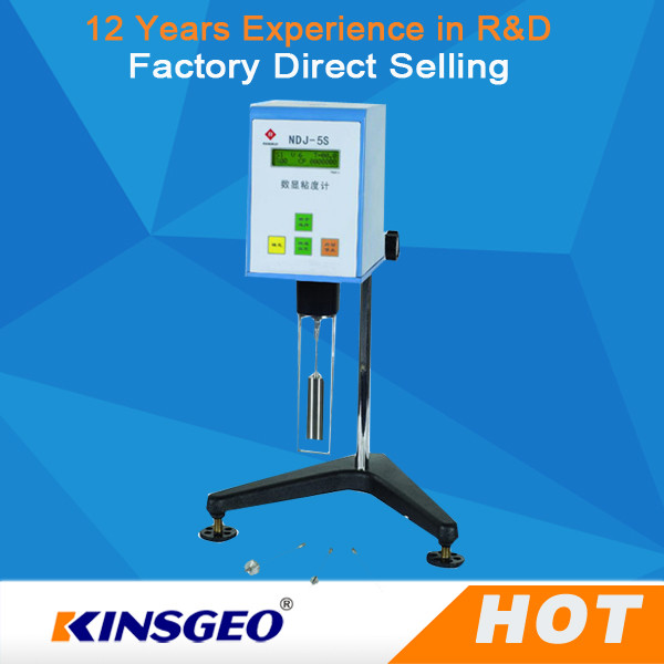 70-370 CST Scope Stainless Steel Digital Rotational Viscometer Lwata Cup Convenient With One Year Warranty