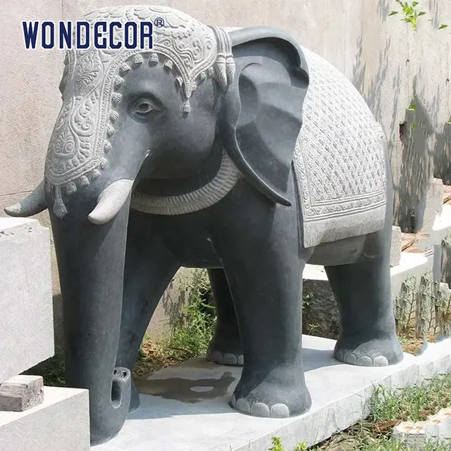 Brass Casting Elephant Custom Bronze Sculpture Hotel decoration