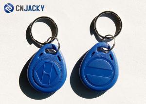 China Professional NFC ABS RFID Key Fob Tags For Bus / Hotel Access control wholesale