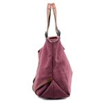Multi Function School Ladies Canvas Handbags High Standard 50 X 12 X 30 Cm Size