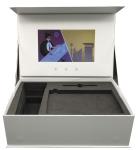 LCD video mailer box for corporate gift, LCD video screen package box for video