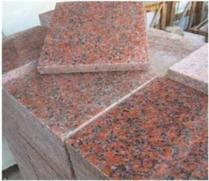 China Maple Leaf Red Granite Stone Slab / G562 Granite Tile CE Approved wholesale