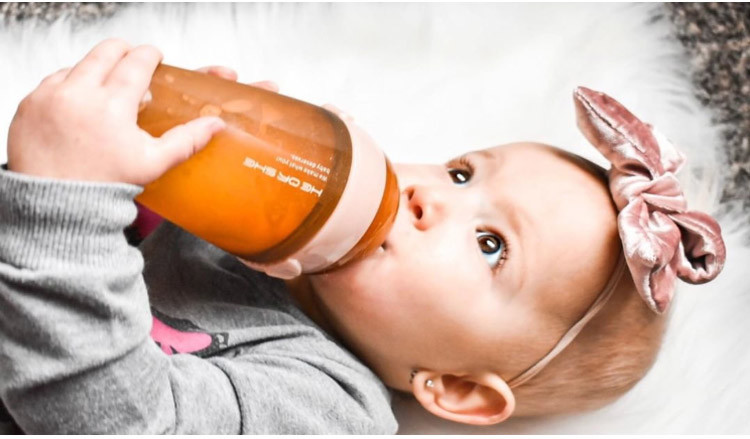 LFGB Certification​ Healthy Double Handle Baby Sippy Cup