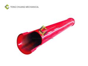 China Straight Concrete Pump Pipeline Double Layer Pipe L30mm-L4000MM wholesale