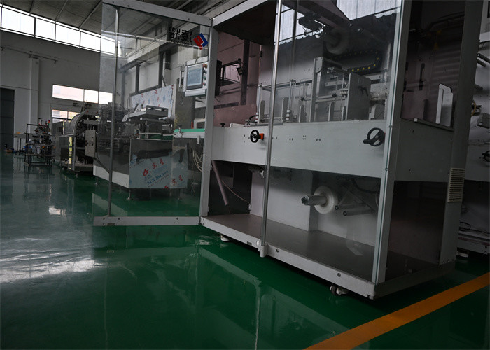 Fully Auomatic PE Film Wrapping Machine for Pharmaceutical Packing Cartons Packing with Touch screen