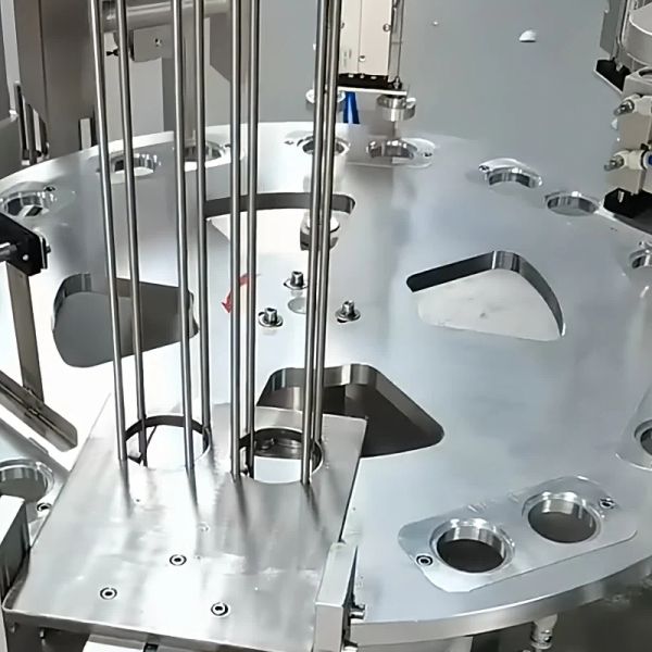 Automatic Cup Filling And Sealing Machine Quantitative Powder Filling And Sealing Machine 2kw