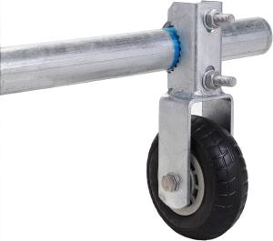 China 6inch Hot Galvanized Gate Wheel for Heavy Duty Sliding Gates in Outdoors Hardware wholesale