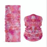 Plain Printed Solid Color Mujer Seamless Bandana Scarf