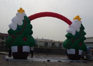 China Party Christmas Tree Decoration Inflatable Arches Event Snowflake wholesale