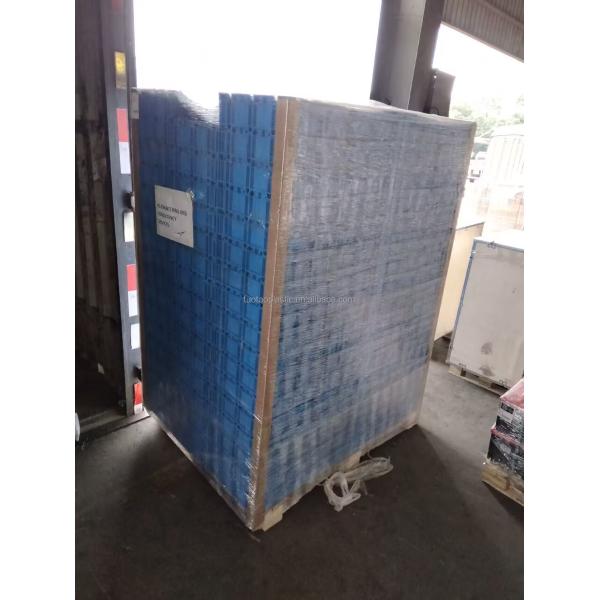 Customized Logo Blue Egg Storage Box Refrigerator for Modern Chicken Grid Drawer Type