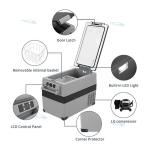 45L 55L Caravan Camping Portable Fridge Freezer Car Boating Bar Fridge 45W