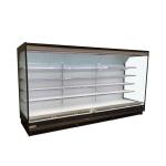 Customized supermarket fruit vegetable chiller, open face refrigerated display