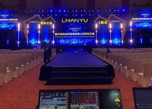 China 1R1G1B Indoor Flexible Led Screen Wall Biggest Led TV For Concert wholesale