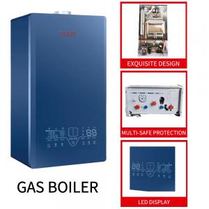 China Blue Wall Mount Gas Boiler 26KW Dual Funtion Wall Mounted Natural Gas Boilers wholesale